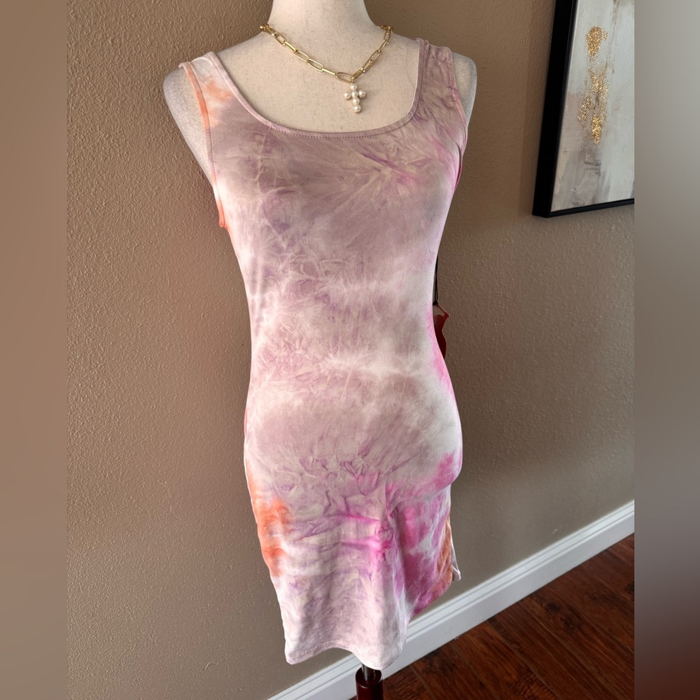 Tie-Dye Sleeveless Dress